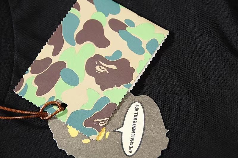 BAPE Gradient Ape Head Graphic T-Shirt — hang_tag