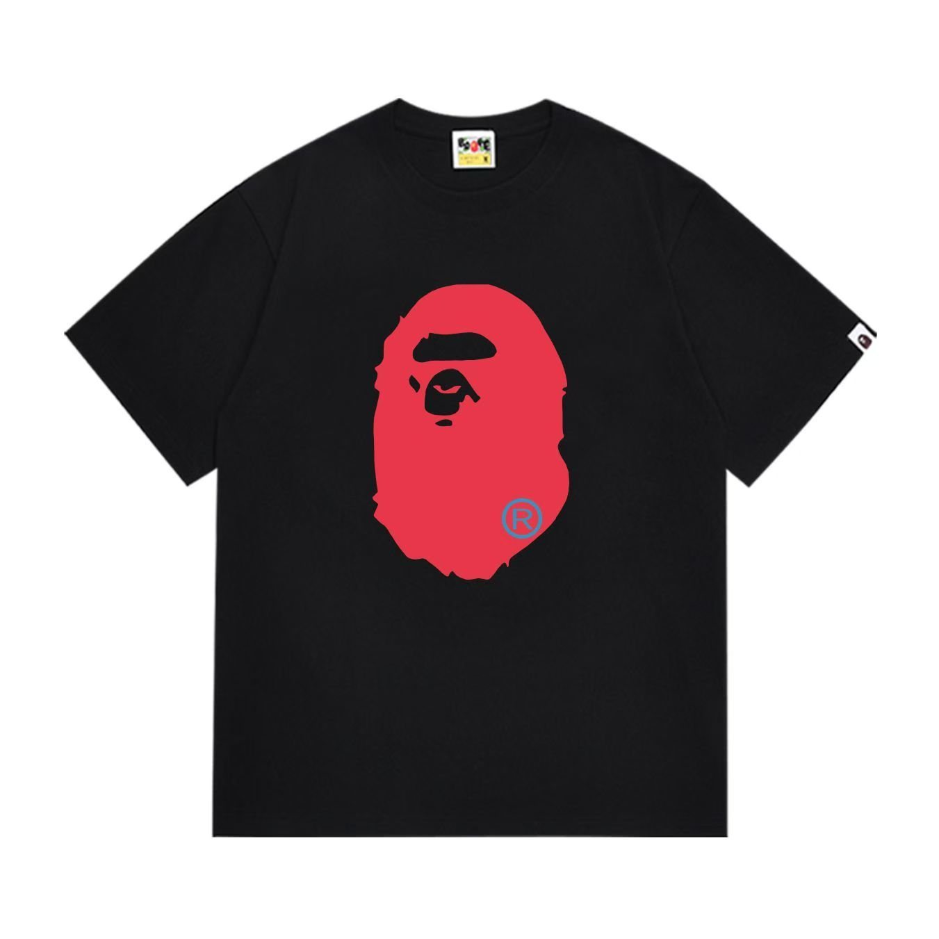 BAPE Black Front Graphic T-Shirt — hero