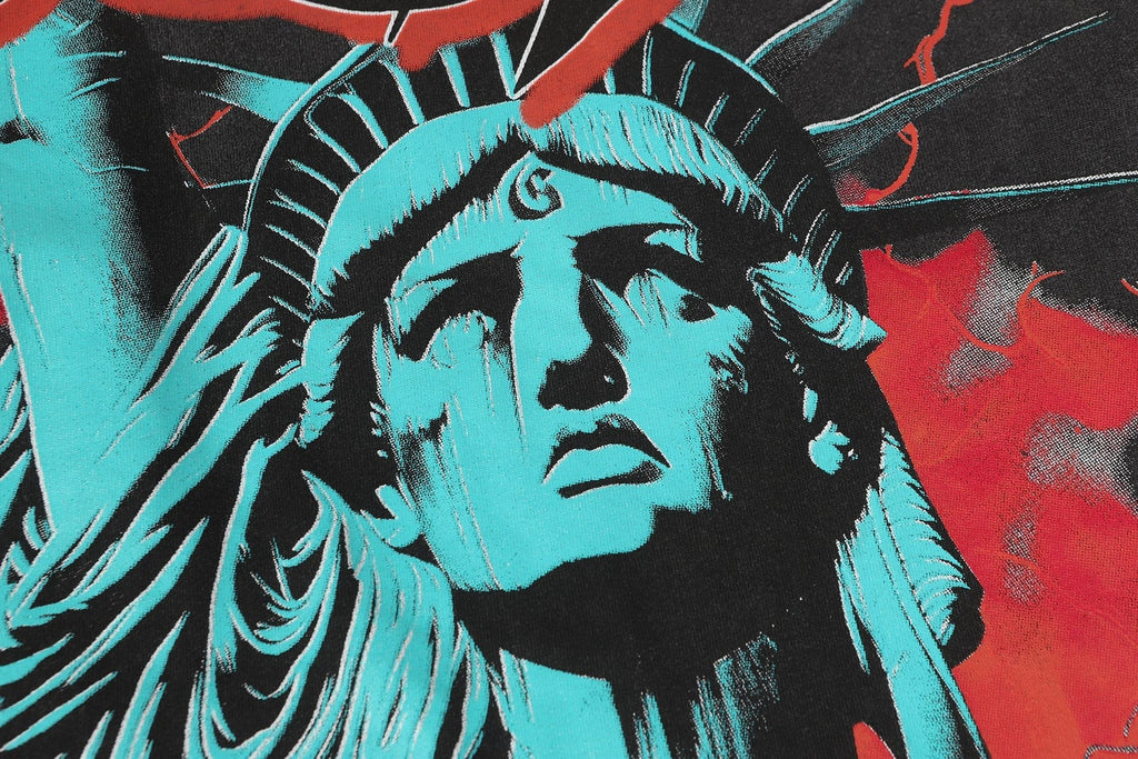 Godspeed Lightning Graphic Long-Sleeve T-Shirt — detail