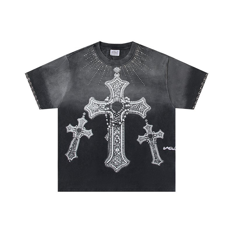 VALE USA Cross Graphic Short-Sleeve T-Shirt — hero