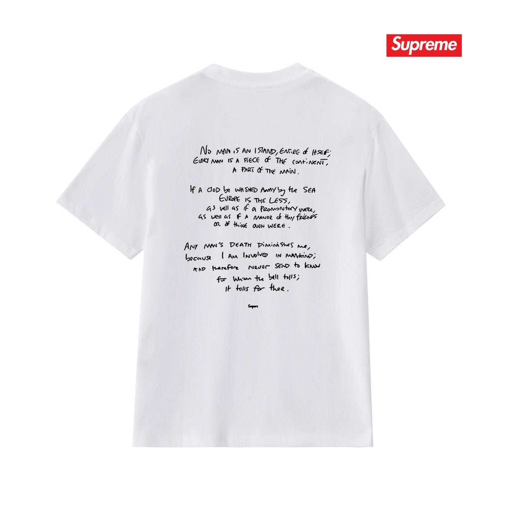Supreme Front & Back Graphic T-Shirt — back