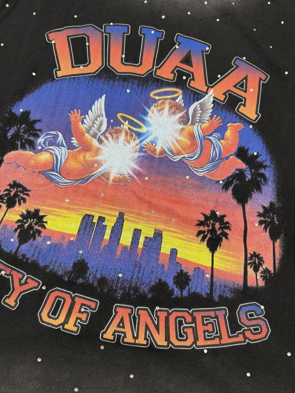 DUAA City of Angels Short-Sleeve T-Shirt — detail