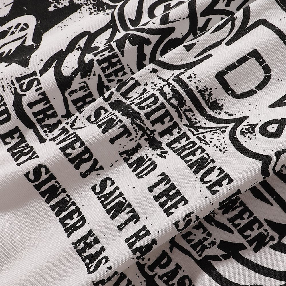 R3BEL 14 Saints Embellished Graphic T-Shirt — detail