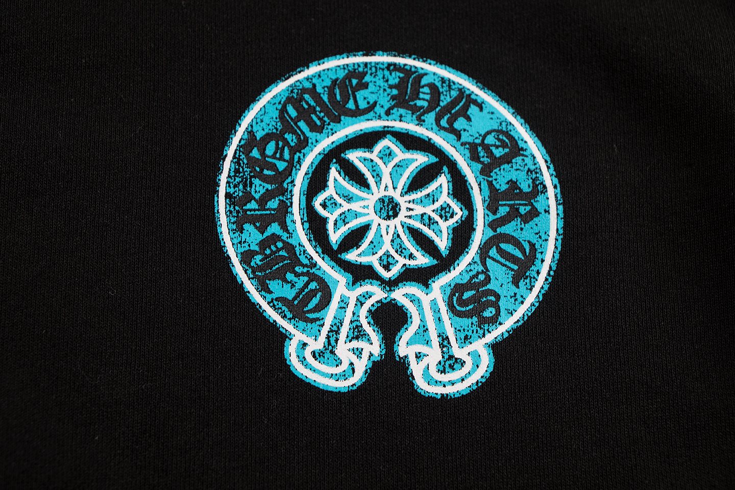Chrome Hearts Dopamine Horseshoe Graphic Hoodie — detail