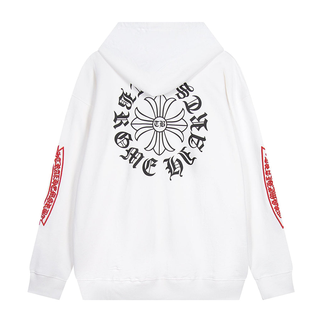 Chrome Hearts Flower Back Graphic Hoodie — back