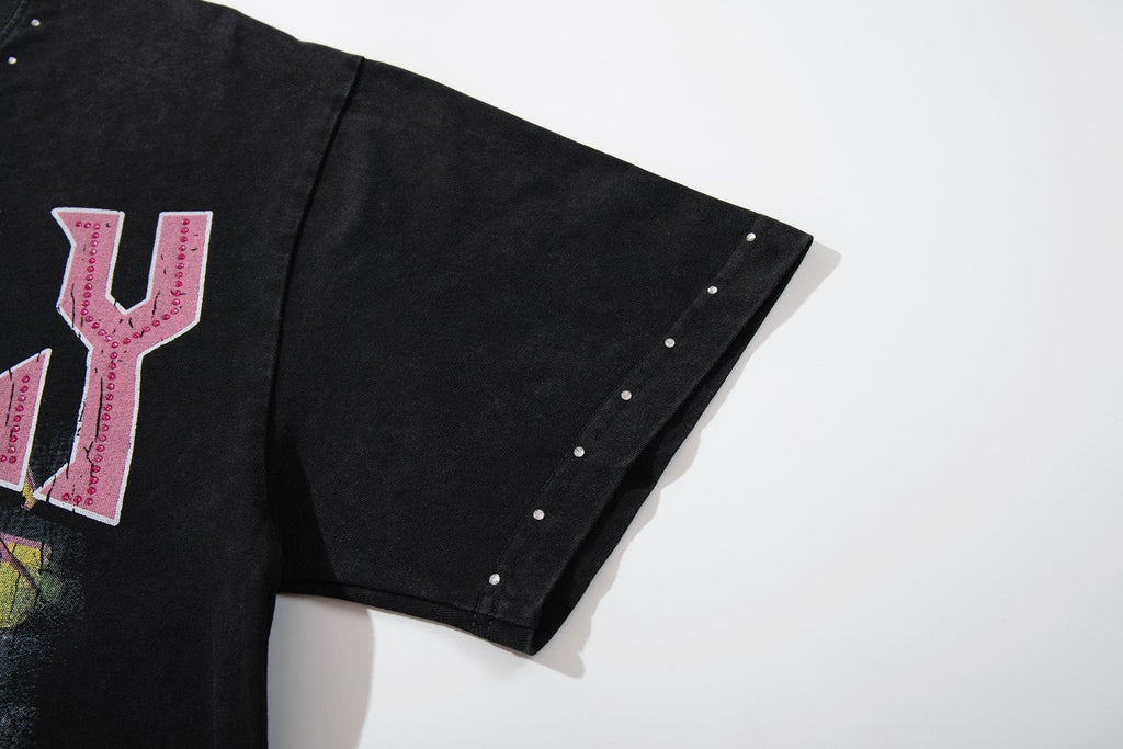 SUPPLY TEE Rebellion Astronaut Graphic T-Shirt — detail