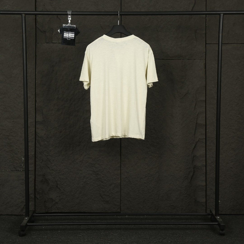 Test2-Ralph Lauren Palm Tree Slub Cotton T-Shirt — back